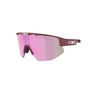 Okulary przeciwsłoneczne rowerowe Bliz Matrix SmallFace Burgundy M11. Czerwone okulary przeciwsłoneczne BLIZ. Za 299,99 zł.
