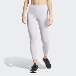 Legginsy treningowe z wysokim stanem Train Essentials 3-Stripes 7/8. Szare legginsy ADIDAS, bez wzorów, z materiału, z podwyższonym stanem. W wyprzedaży za 163,60 zł.