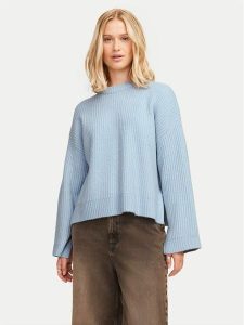 JJXX Sweter Sigga 12255358 Błękitny Relaxed Fit. Niebieskie swetry klasyczne JJXX, xl, z syntetyku, bez kołnierzyka. Za 129,99 zł.