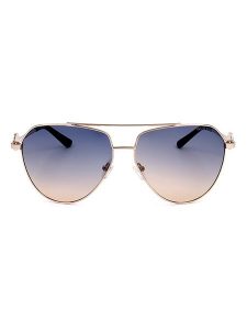 Guess Damskie okulary przeciwsłoneczne w kolorze złotym rozmiar: 62. Żółte okulary przeciwsłoneczne Guess. Za 209,95 zł.