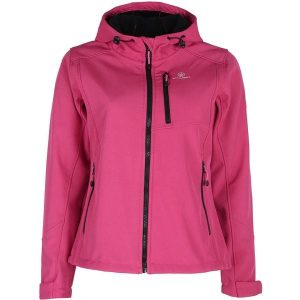 Glemo Kurtka Softshell Octavia Damska Fuksja L. Czerwone kurtki GLENMUIR, na zimę, l, bez wzorów, z softshellu. Za 270,99 zł.