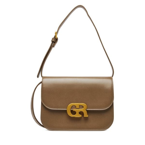 Torebka GINO ROSSI. Brązowe torebki klasyczne Gino Rossi, bez wzorów, bez dodatków. Za 169,99 zł.