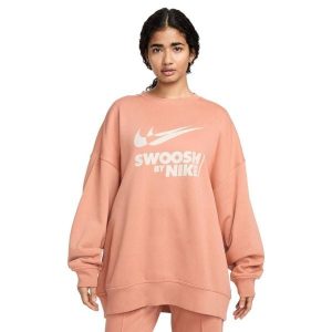 Kobieta>bluza Damskie Nike. Brązowe bluzy Nike, bez wzorów, bez kaptura. Za 263,99 zł.