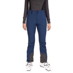 Damskie softshellowe spodnie narciarskie Kilpi RHEA-W. Niebieskie spodnie sportowe Kilpi, na zimę, xs, bez wzorów, narciarskie. Za 422,05 zł.
