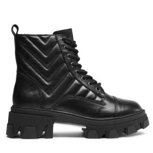 Trapery Aldo. Czarne buty zimowe ALDO, bez obcasa, bez zapięcia. Za 669,99 zł.
