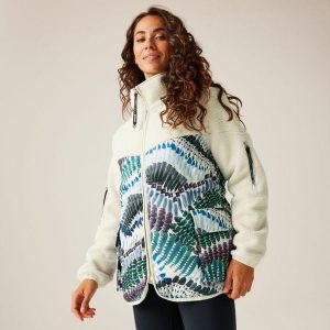 Christian Lacroix Arrigas damska casualowa hybrydowa pikowana kurtka. Białe kurtki Regatta, bez wzorów, z puchu, bez kaptura. Za 339,30 zł.