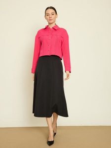 BGN Spódnica w kolorze czarnym rozmiar: 40. Czarne spódnice BGN, na imprezę, bez wzorów, midi. Za 86,99 zł.