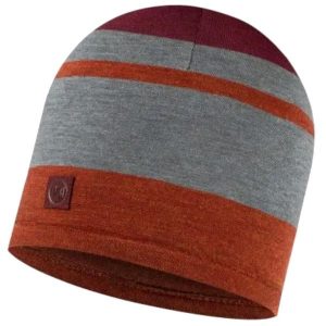 Czapka dla dorosłych Buff Merino Move Beanie. Szare czapki Buff, bez wzorów, z elastanu, sportowe. Za 99,99 zł.