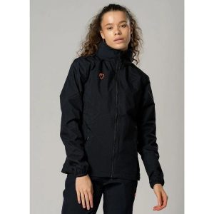 Damska kurtka Playerlayer czarna. Czarne kurtki TIEM, bez wzorów, z materiału, bez kaptura. Za 233,99 zł.