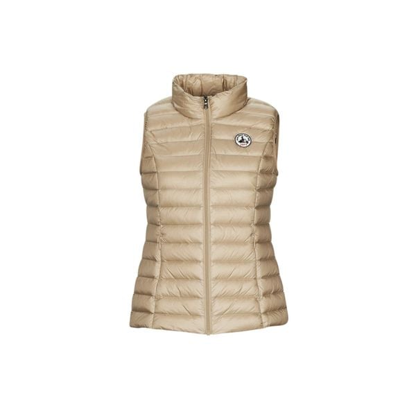 Damska kurtka bez rękawów JOTT Seda NOOS. Brązowe kurtki Jott, bez wzorów, z puchu, bez kaptura. Za 321,99 zł.