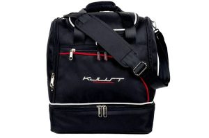 Torba sportowa KJUST SP66SA (45L). Czarne torby podróżne i sportowe KJUST, bez wzorów, z materiału, na ramię. Za 230,00 zł.