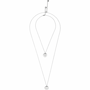 Liebeskind Naszyjnik z zawieszkami - dł. 45 cm rozmiar: onesize. Szare naszyjniki Liebeskind, ze stali. Za 120,95 zł.