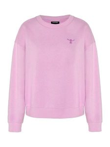 Chiemsee Bluza w kolorze fioletowym rozmiar: L. Różowe bluzy Chiemsee, l, bez wzorów, z bawełny, bez kaptura. Za 122,96 zł.