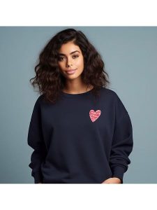 WOOOP Bluza w kolorze granatowym rozmiar: XL. Niebieskie bluzy Wooop, xl, bez wzorów, bez kaptura. Za 149,95 zł.