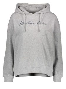 Pepe Jeans Bluza w kolorze szarym rozmiar: L. Szare bluzy Pepe Jeans, l, bez wzorów, z jeansu, z kapturem. Za 162,49 zł.