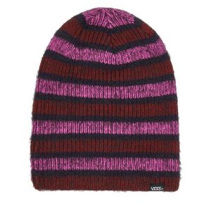 Czapka Vans. Fioletowe czapki Vans, bez wzorów. Za 129,99 zł.