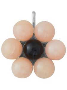 Design Letters Pozłacana zawieszka z perłami rozmiar: onesize. Różowe zawieszki Design Letters, z perłą, pozłacane. Za 173,99 zł.