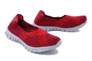 ROCK SPRING BARA bordo mix, półbuty damskie. Półbuty Rock Spring, na lato, bez wzorów, bez obcasa, bez zapięcia. Za 131,94 zł.
