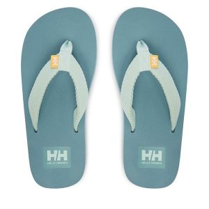 Japonki Helly Hansen. Niebieskie klapki Helly Hansen, bez wzorów, bez obcasa. Za 149,99 zł.