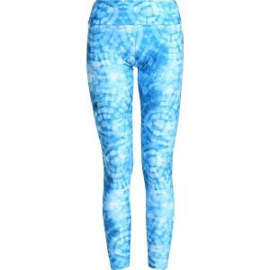 Onzie Legginsy tie dye blue. Niebieskie legginsy marki Onzie, z elastanu. W wyprzedaży za 194,35 zł.