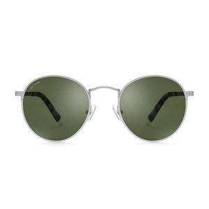 Okrągłe okulary ze stali nierdzewnej Lifestyle Siroko Hyde Park. Szare okulary przeciwsłoneczne SIROKO, okrągłe. Za 218,00 zł.