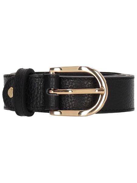 Charm Pasek w kolorze czarnym rozmiar: 105. Czarne paski Charm, bez wzorów, z materiału. Za 79,03 zł.