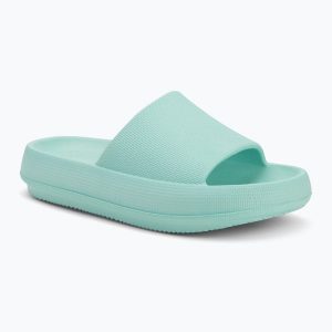 Klapki damskie Ellesse Beryl. Niebieskie klapki Ellesse, bez wzorów, bez obcasa. Za 49,99 zł.