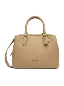 Nine West Torebka CEO-Vena-KY255 Beżowy. Brązowe kuferki Nine West, bez wzorów, z materiału, bez dodatków. Za 249,99 zł.