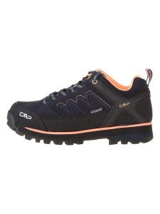 CMP Skórzane buty trekkingowe "Moon Low" w kolorze czarno-pomarańczowym rozmiar: 36. Czarne buty trekkingowe CMP, z materiału, bez zapięcia. Za 202,02 zł.