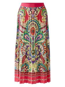 Miss Lagotte Spódnica w kolorze różowym ze wzorem rozmiar: 38. Różowe spódnice Miss Lagotte, bez wzorów, midi. Za 188,85 zł.