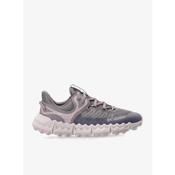 Buty outdoor damskie Columbia Voyager FLX. Fioletowe buty trekkingowe Columbia, bez zapięcia. Za 293,99 zł.