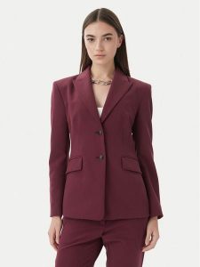 HUGO Marynarka Asmalla-1 50533901 Fioletowy Slim Fit. Fioletowe marynarki i żakiety Hugo, bez wzorów, z syntetyku. Za 548,99 zł.