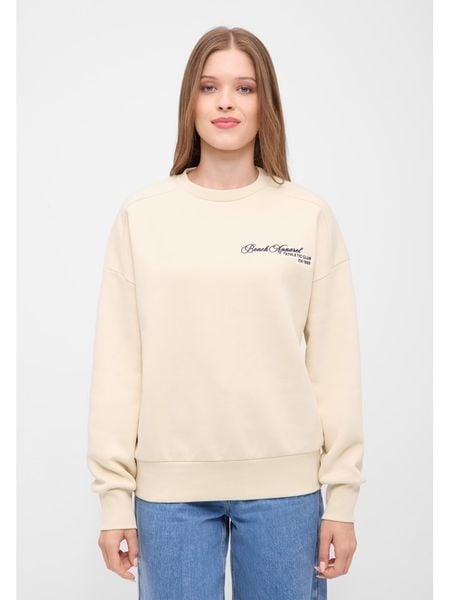 Bench Bluza "Desta" w kolorze kremowym rozmiar: 42. Brązowe bluzy Bench, bez wzorów, bez kaptura. Za 105,38 zł.