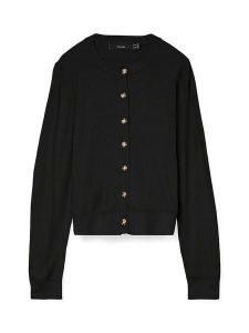 Vero Moda Kardigan w kolorze czarnym rozmiar: M. Czarne swetry oversize Vero Moda, m, bez wzorów, bez ramiączek. Za 118,56 zł.