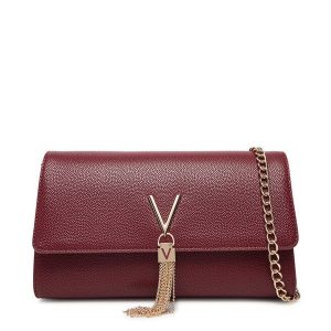 Torebka Valentino. Czerwone torebki klasyczne Valentino, bez wzorów, bez dodatków. Za 269,99 zł.