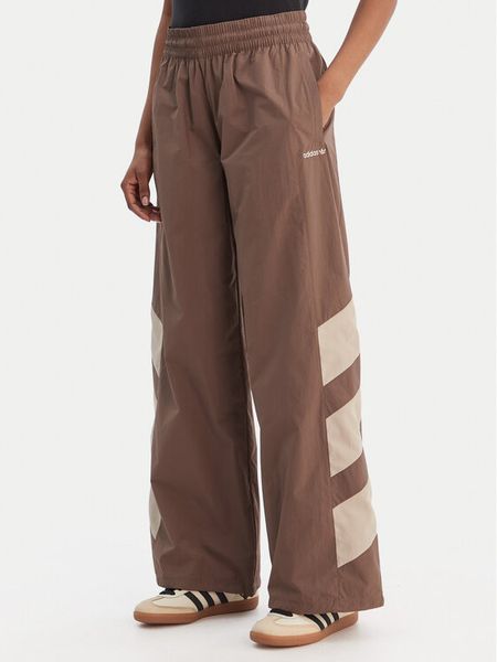 Adidas Spodnie dresowe Blocked Washed KD8790 Brązowy Loose Fit. Brązowe spodnie dresowe ADIDAS, l, bez wzorów, z dresówki. Za 348,99 zł.