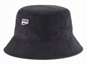 Kapelusz sportowy Puma Bucket Hat. Czarne kapelusze Puma, z aplikacjami, z bawełny, eleganckie. Za 98,55 zł.