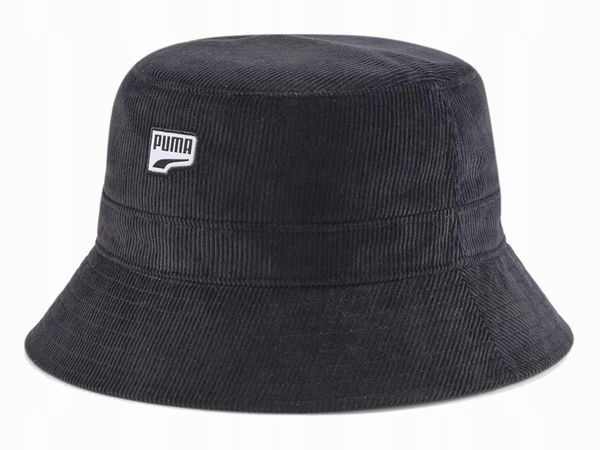 Kapelusz sportowy Puma Bucket Hat. Czarne kapelusze Puma, z aplikacjami, z bawełny, eleganckie. Za 97,10 zł.