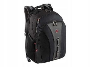 Plecak Legacy 16'' czarno szary. Czarne plecaki Wenger. Za 396,99 zł.