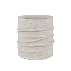 Komin zimowy chusta z wełny merino heavyweight. Białe apaszki i chusty Buff, bez wzorów, z wełny, sportowe. Za 169,90 zł.