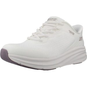 Buty SKECHERS SLIP-INS BOBS SKILLZ TOO ESSENTIAL Biały. Białe buty trekkingowe Skechers, z syntetyku, bez zapięcia. Za 368,99 zł.