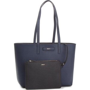 Torebka DKNY - Brayden Md Rvrsbl Tote R83AZ757 Nbk/Nvy/Blk. Shopper bag marki DKNY. W wyprzedaży za 449,00 zł.