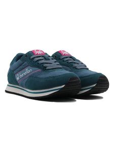 Benetton Sneakersy w kolorze morskim rozmiar: 36. Zielone trampki Benetton, bez wzorów, bez zapięcia. Za 153,71 zł.