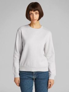 CALVIN KLEIN JEANS Bluza w kolorze jasnoszarym rozmiar: XXL. Szare bluzy Calvin Klein Jeans, xxl, bez wzorów, z jeansu, bez kaptura. Za 170,47 zł.
