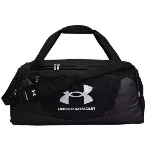 Torba sportowa Under Armour Undeniable 5.0 MD. Czarne torby podróżne i sportowe Under Armour, bez wzorów, z materiału. Za 190,99 zł.