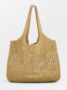 Becksöndergaard Shopper bag "Vanessa" w kolorze jasnobrązowym - 48 x 35 cm rozmiar: onesize. Brązowe shopper bag Becksöndergaard, bez wzorów, z materiału, bez dodatków. Za 130,99 zł.