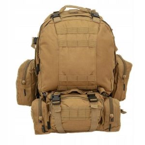 Plecak Turystyczny Survival Combo 18L. Brązowe plecaki OFFLANDER. Za 283,99 zł.