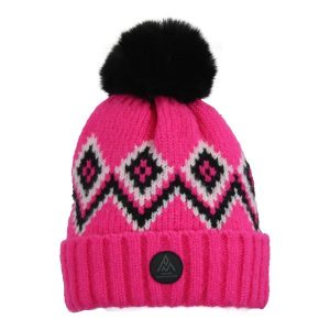 Czapka Peak Mountain Monceau. Czerwone czapki Peak Mountain, bez wzorów, sportowe. W wyprzedaży za 132,50 zł.