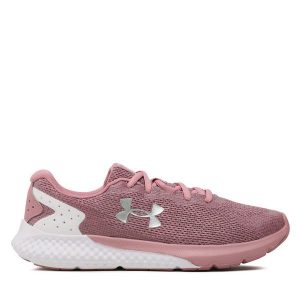 Buty do biegania Under Armour. Czerwone buty sportowe Under Armour, bez wzorów, bez zapięcia, do biegania. Za 269,99 zł.