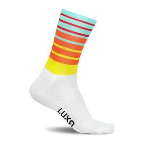 Skarpety Rowerowe dla dorosłych unisex LUXA Dynamic. Brązowe skarpetki LUXA, bez wzorów, z elastanu. Za 69,00 zł.